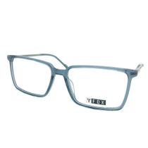 Armação Óculos Grau Fox Fox253 C3 Azul Transparente