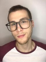 Armação Óculos Grau Quadrada Masculino Felipe Preto