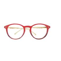 Armação Oculos Grau Redondo Haste Metal Premium