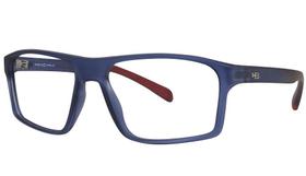 Armação Óculos Hb Polytech 0001 10100010553010 Matte Fade Invert Blue Marsala