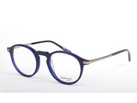 Armação Óculos Hickmann Hi6020 T01 Azul Grafite Brilhoso