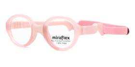Armação Óculos Infantil Bebê Miraflex Mf4020 M094 34 Rosa