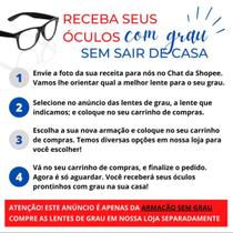 Armação Oculos Metal Feminino Armação Oculos Grau Feminino