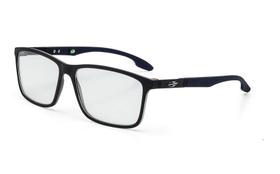 Armação Óculos Mormaii Prana M6044a4155 Preto Fosco Azul Armação Óculos Mormaii Prana M6044a4155 Preto Fosco Azul