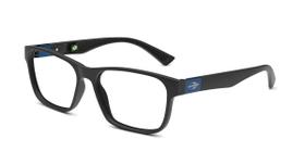 Armação Óculos Mormaii Seul M6074afz54 Preto Fosco Azul Armação Óculos Mormaii Seul M6074afz54 Preto Fosco Azul