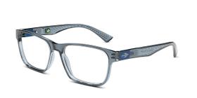 Armação Óculos Mormaii Seul M6074dk154 Azul Translucido Brilho cat1 - Armação Óculos Mormaii Seul M6074dk154 Azul Translucido Brilho cat1 -