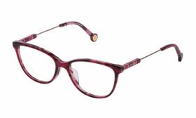 Armação Óculos para Grau Carolina Herrera VHE847L 01GT