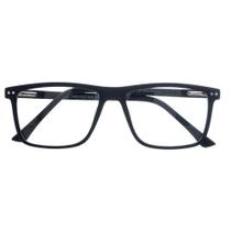 Armação Óculos Para Grau Masculino Quadrado Blumenau Preto
