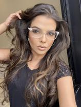 Armação Óculos Receituário Grau Feminina Retangular Betina Óculos Sunrise