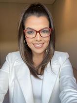 Armação Óculos Receituário Grau Feminina Retangular Betina Óculos Sunrise