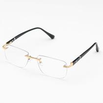 Armação Óculos Receituário Grau Masculino Metal Balgriff Rafa Óculos Sunrise