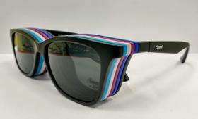 Armação óculos Smart troca frontal acompanha 4 cores e 1 clip solar