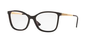 Armação Óculos Vogue Vo5334l W44 54 Preto Dourado Brilho -