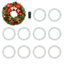 Armação para Guirlanda MTB Garden 16" Verde Kit com 10 Unidades Armação para Guirlanda MTB Garden 16" Verde Kit com 10 Unidades