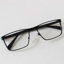 Armação para Óculos de Grau 7100 Metal Masculino 100% Resistente