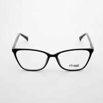 Armação para óculos de Grau Clicquot YE9612 Feminino Gatinho em Acetato
