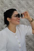 Armação para óculos de grau com lente solar Morena Rosa