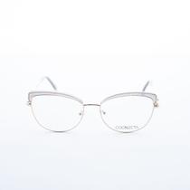 Armação para óculos de Grau Coonecta FD633044 Feminino Gatinho em Metal Armação para óculos de Grau Coonecta FD633044 Feminino Gatinho em Metal