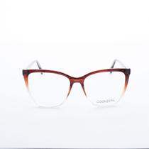 Armação para óculos de Grau Coonecta Feminino Quadrado em Acetato Armação para óculos de Grau Coonecta Feminino Quadrado em Acetato