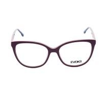 Armação para óculos de Grau Evoke EVKRX60 Feminino Gatinho em Acetato Armação para óculos de Grau Evoke EVKRX60 Feminino Gatinho em Acetato