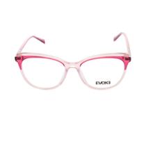 Armação para óculos de Grau Evoke FORYOUDX101 Feminino Gatinho em Acetato Armação para óculos de Grau Evoke FORYOUDX101 Feminino Gatinho em Acetato