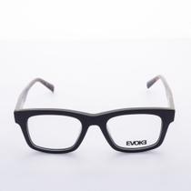Armação para óculos de Grau Evoke UPRISE2 Masculino Quadrado em Acetato Preto