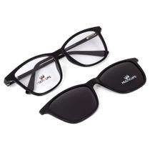 Armação Para Óculos de Grau Feminino Acetato 2 em 1 Clip on - Multiclips