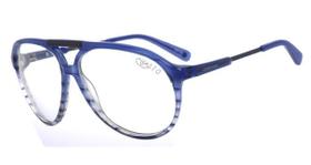 Armação Para Óculos De Grau Feminino Chilli Beans Ac Aviador Azul