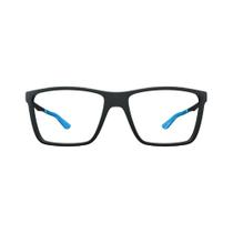 Armação para óculos de Grau HB 93139 Masculino Quadrado em Acetato Preto Armação para óculos de Grau HB 93139 Masculino Quadrado em Acetato Preto