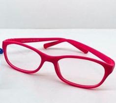 Armação para óculos de grau infantil, cor pink