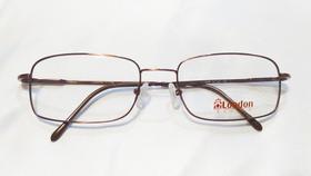 Armação para óculos de grau London L-5498 C. 56 Marrom metal Unixex