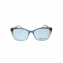 Armação para óculos de Grau Maru.Y Feminino Gatinho em Acetato Degrade Armação para óculos de Grau Maru.Y Feminino Gatinho em Acetato Degrade