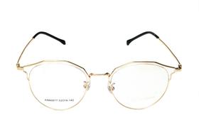 Armação para óculos de grau New Glasses KM60077 Metal dourada