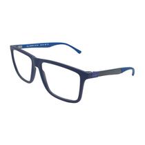 Armação para óculos de Grau Original Mormaii Azul Quadrado Acetato Fosco Sem plaqueta JAYA M6050I