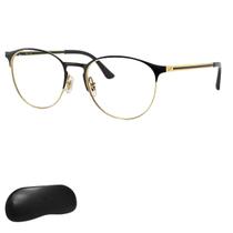 Armação Para Óculos de Grau Ray-Ban Unissex Dourado RX6375 2890 53