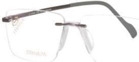 Armação Para Óculos De Grau Stepper Titanium Si-84169 F022 Armação Para Óculos De Grau Stepper Titanium Si-84169 F022