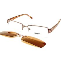 Armação Para Oculos De Grau Unissex em Metal e Acetato