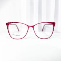 Armação quadrada para óculos de grau com pequenos relevos moderno CÓD 66-BR3065 - Filó modas