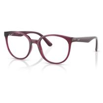 Armação Ray-Ban 0RX7206L VISTA Redondo Feminino Cor vinho Armação Ray-Ban 0RX7206L VISTA Redondo Feminino Cor vinho