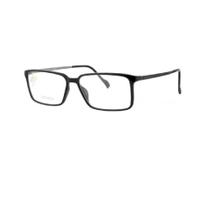 Armação Stepper Si-20023 900 54 - ACETATO - Preto M