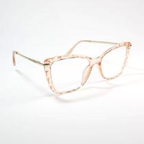 Armação Transparente para Oculos de GRAU Feminino Moderno Estiloso