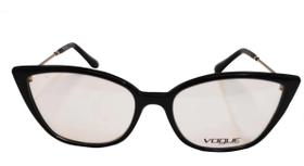 Armação Vogue Rx Vo5249-L W44 Tamanho 52 Vo 5249 L Preto