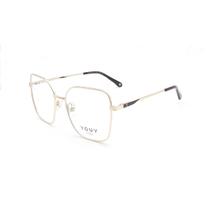 Armação Youy Y6005e0155 Dourado Grande Y6005 55 Mm