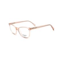 Armação Youy Y6022B9153 Rosa Translúcido Brilho Y6022 53 Mm