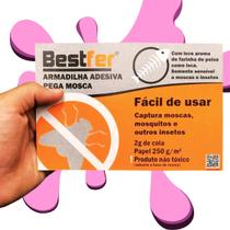 Armadilha Adesiva Bestfer Com Aroma De Amendoim 2g De Cola Armadilha Adesiva Bestfer Com Aroma De Amendoim 2g De Cola