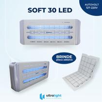 Armadilha Adesiva Lateral Soft30 LED Captura de Inseto Voadores