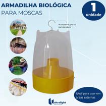 Armadilha Amarela Pega Moscas Jardim Pomar Isca Atrativa