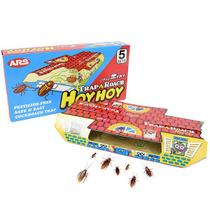 Armadilha Atóxica Pega Baratas Trap A Roach Com 5 Unidades