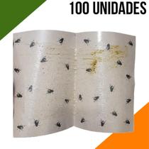 Armadilha Cola Pega Mosca Adesiva 100un Bestfer Armadilha Cola Pega Mosca Adesiva 100un Bestfer