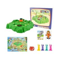 Armadilha De Coelho Infantil Quebra-cabeça Brinquedo Multijogador Estratégia Jogo De Tabuleiro